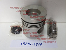 Поршень H06C-T 13216-1810, 13216-2750 ( fire box=57,4 мм), (ALFIN- )